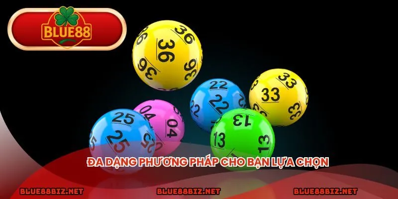 Đa dạng phương pháp cho bạn lựa chọn